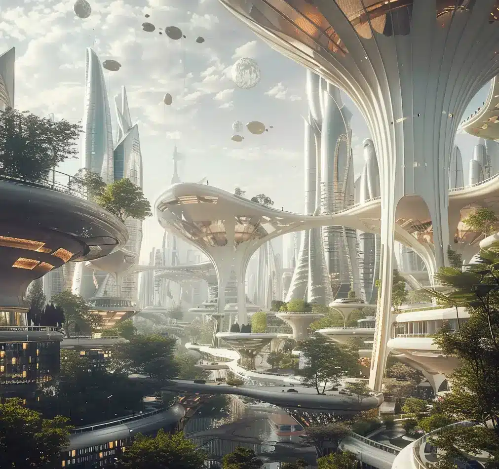 Futuristisk city