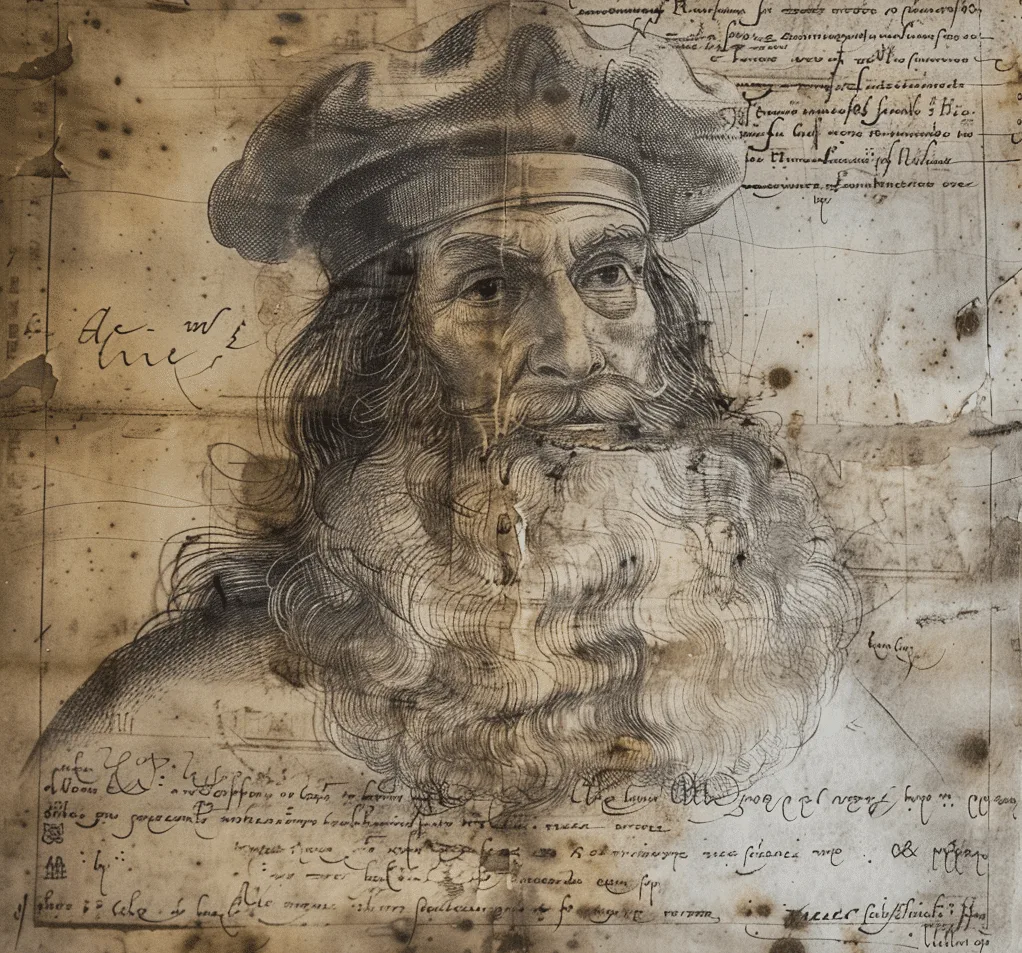 Gustav Vasa som AI bild av Leonardo